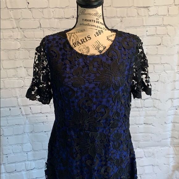 Evette & K - Shift Dress size medium NWT - Picture 2 of 13